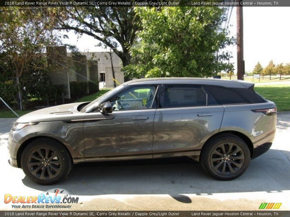 2018 Land Rover Range Rover Velar R Dynamic SE Corris Grey Metallic / Dapple Grey/Light Oyster Photo #11