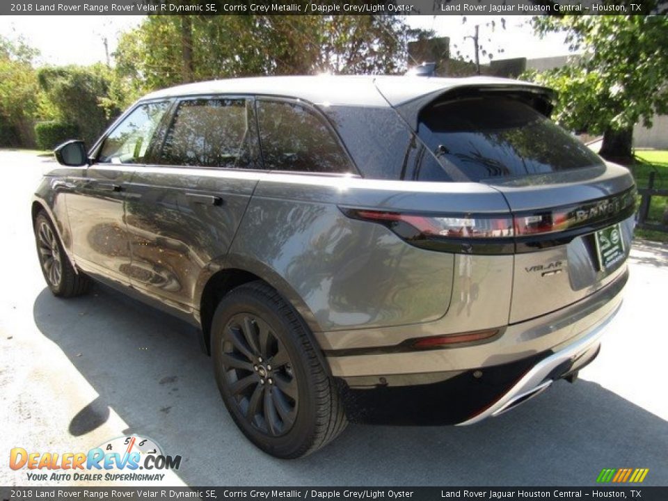 2018 Land Rover Range Rover Velar R Dynamic SE Corris Grey Metallic / Dapple Grey/Light Oyster Photo #12