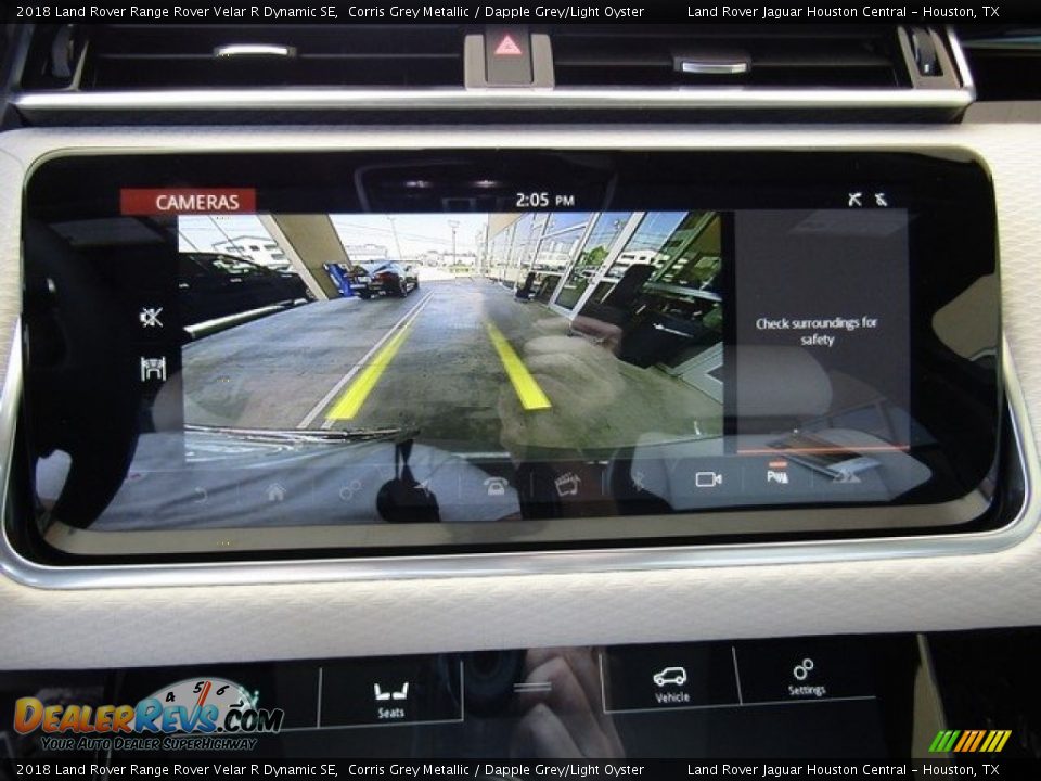 2018 Land Rover Range Rover Velar R Dynamic SE Corris Grey Metallic / Dapple Grey/Light Oyster Photo #20