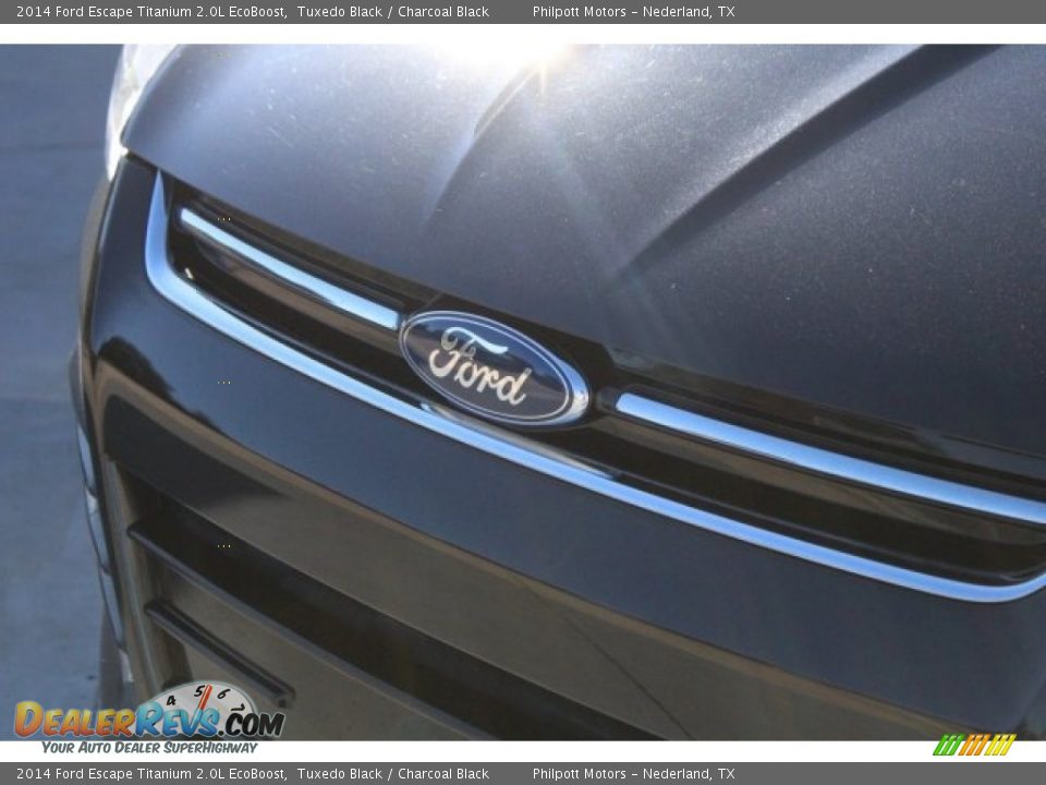 2014 Ford Escape Titanium 2.0L EcoBoost Tuxedo Black / Charcoal Black Photo #4