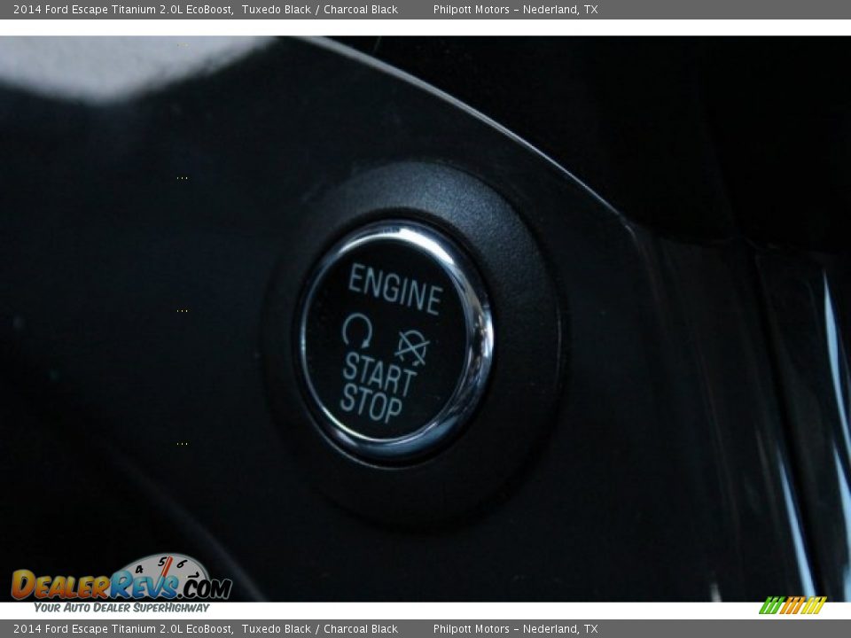 2014 Ford Escape Titanium 2.0L EcoBoost Tuxedo Black / Charcoal Black Photo #24