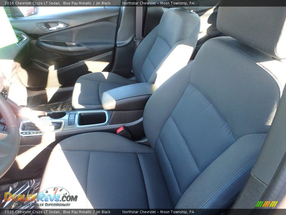 2016 Chevrolet Cruze LT Sedan Blue Ray Metallic / Jet Black Photo #20