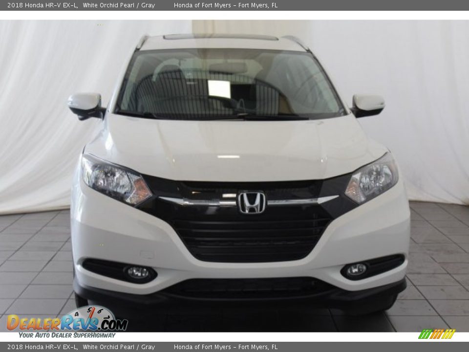 2018 Honda HR-V EX-L White Orchid Pearl / Gray Photo #4