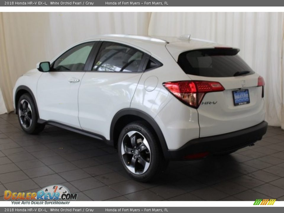 2018 Honda HR-V EX-L White Orchid Pearl / Gray Photo #6