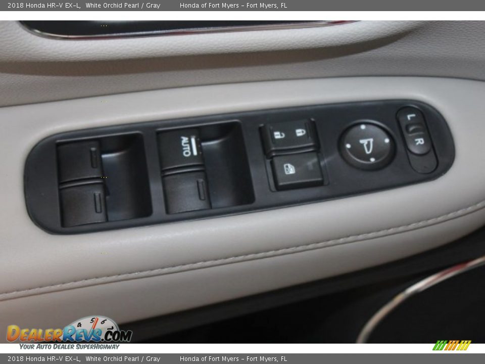 2018 Honda HR-V EX-L White Orchid Pearl / Gray Photo #10