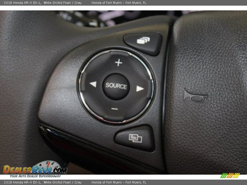 2018 Honda HR-V EX-L White Orchid Pearl / Gray Photo #13