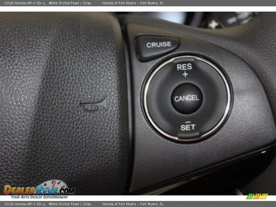 2018 Honda HR-V EX-L White Orchid Pearl / Gray Photo #14