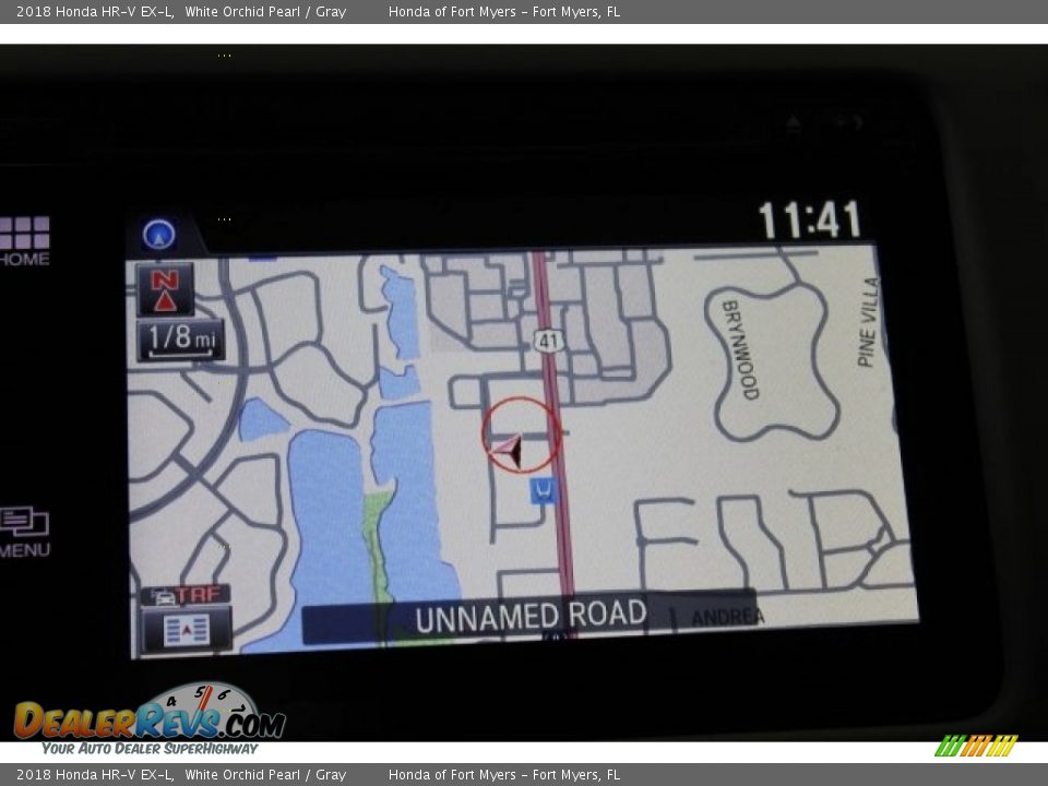 2018 Honda HR-V EX-L White Orchid Pearl / Gray Photo #17