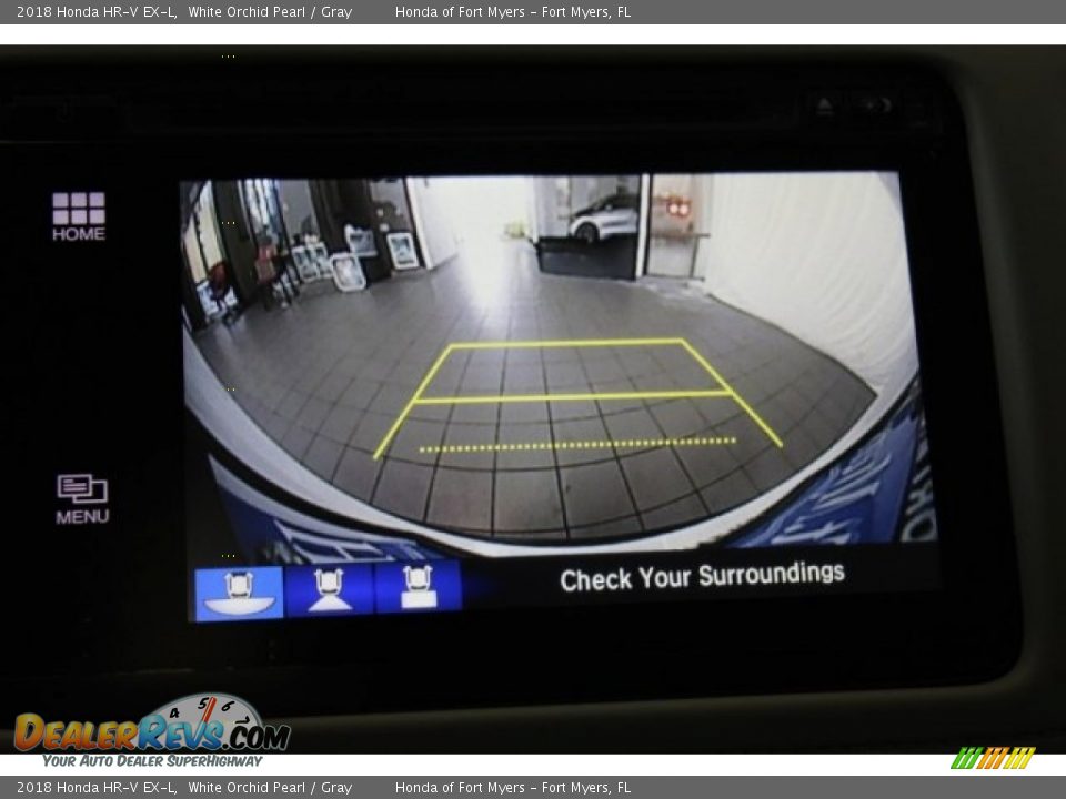 2018 Honda HR-V EX-L White Orchid Pearl / Gray Photo #18