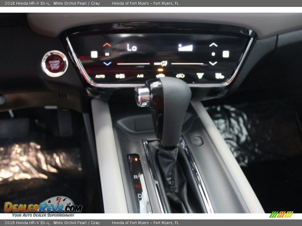2018 Honda HR-V EX-L White Orchid Pearl / Gray Photo #21