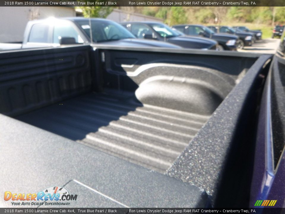 2018 Ram 1500 Laramie Crew Cab 4x4 True Blue Pearl / Black Photo #13