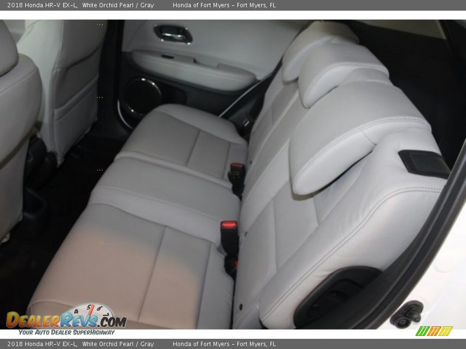 2018 Honda HR-V EX-L White Orchid Pearl / Gray Photo #24
