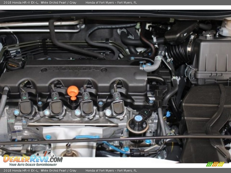 2018 Honda HR-V EX-L White Orchid Pearl / Gray Photo #26