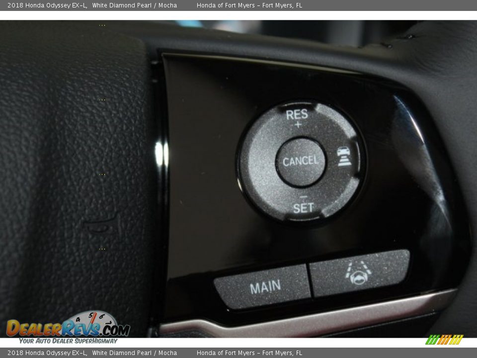 2018 Honda Odyssey EX-L White Diamond Pearl / Mocha Photo #16