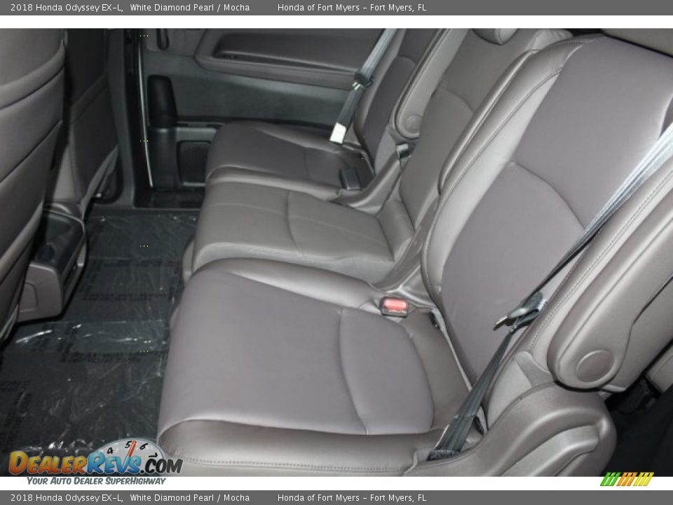 2018 Honda Odyssey EX-L White Diamond Pearl / Mocha Photo #23