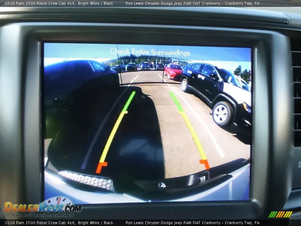 2018 Ram 1500 Rebel Crew Cab 4x4 Bright White / Black Photo #19