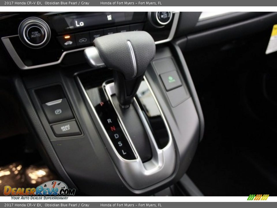 2017 Honda CR-V EX Obsidian Blue Pearl / Gray Photo #19