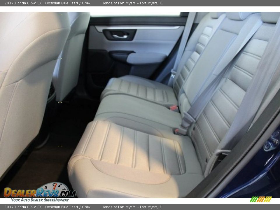 2017 Honda CR-V EX Obsidian Blue Pearl / Gray Photo #24