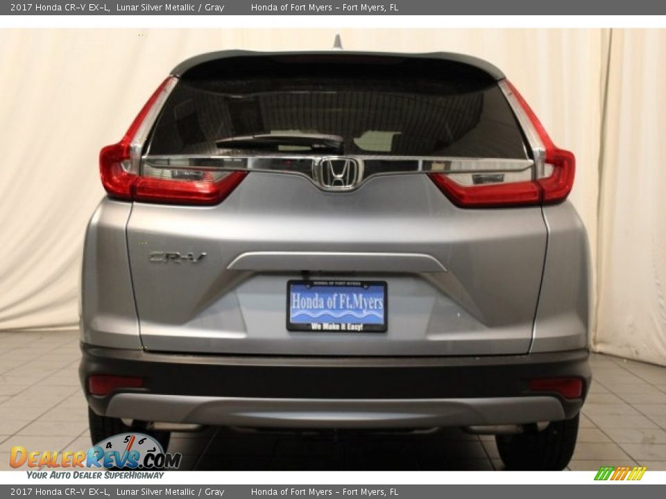 2017 Honda CR-V EX-L Lunar Silver Metallic / Gray Photo #5