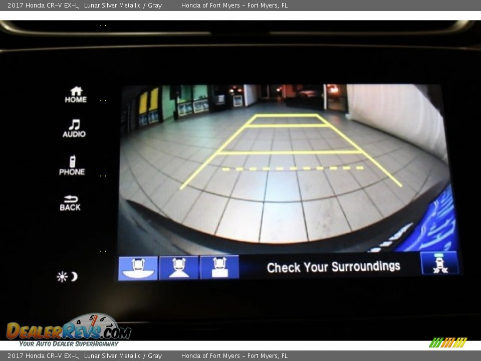 2017 Honda CR-V EX-L Lunar Silver Metallic / Gray Photo #17