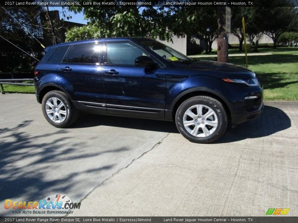 2017 Land Rover Range Rover Evoque SE Loire Blue Metallic / Espresso/Almond Photo #1