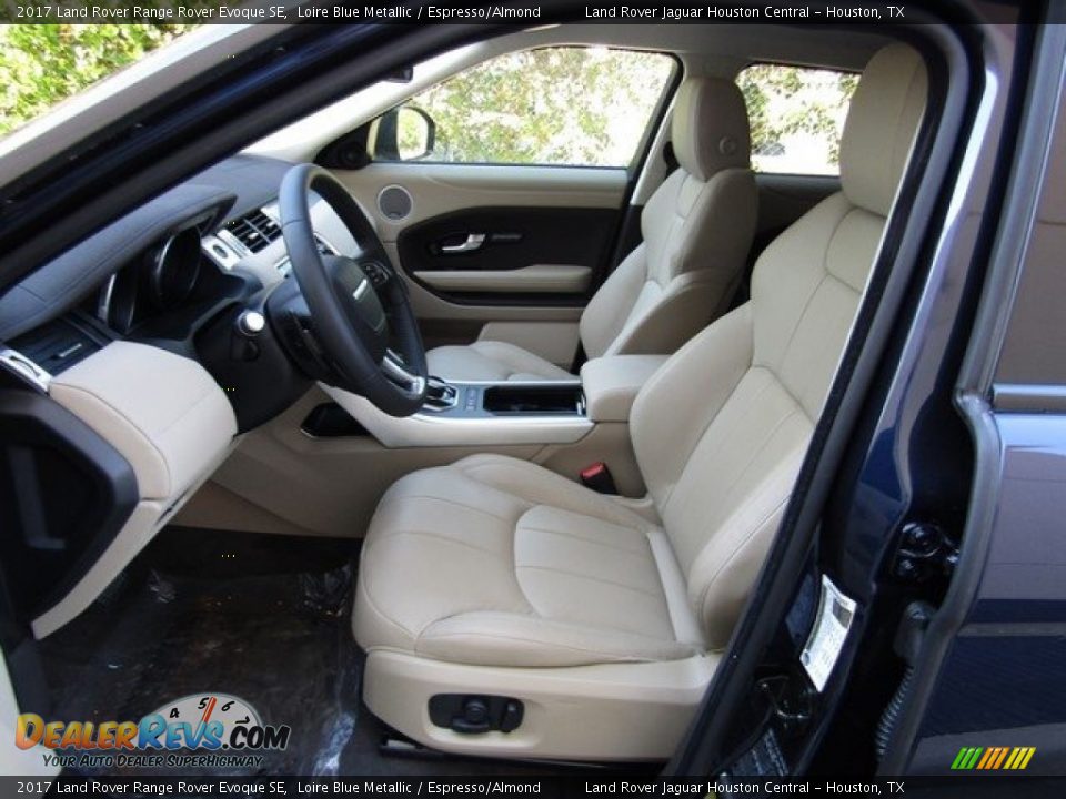2017 Land Rover Range Rover Evoque SE Loire Blue Metallic / Espresso/Almond Photo #3