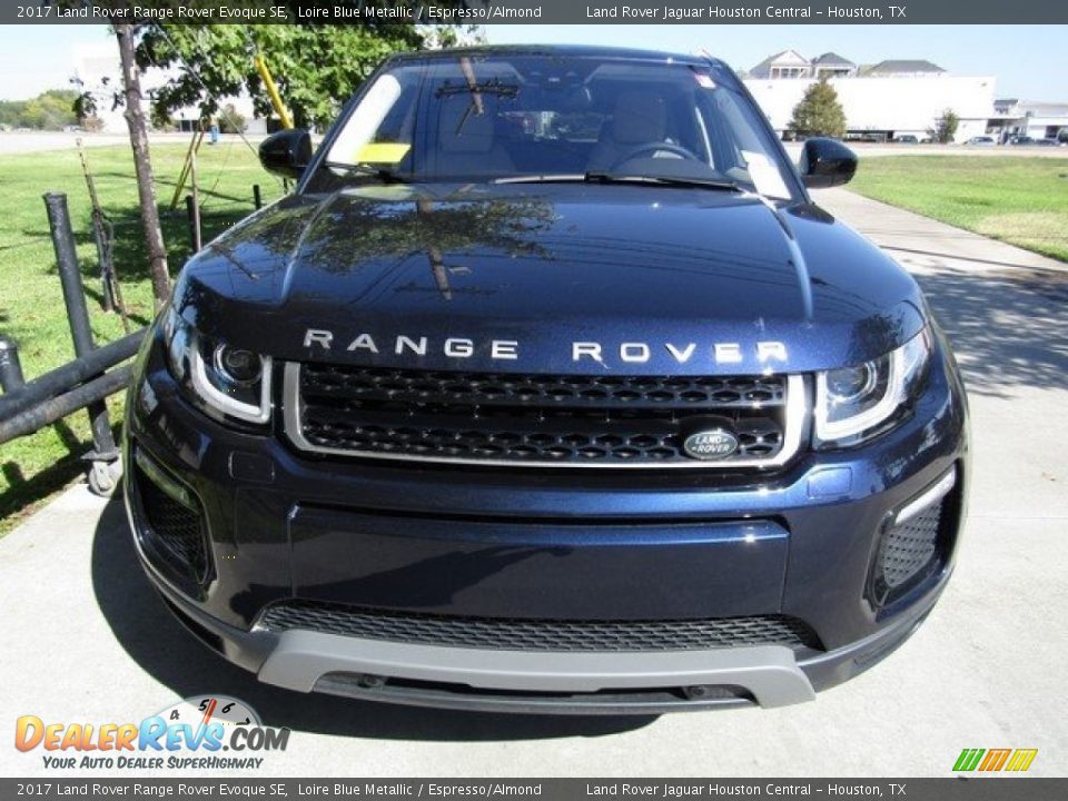 2017 Land Rover Range Rover Evoque SE Loire Blue Metallic / Espresso/Almond Photo #9