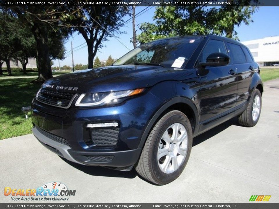 2017 Land Rover Range Rover Evoque SE Loire Blue Metallic / Espresso/Almond Photo #10