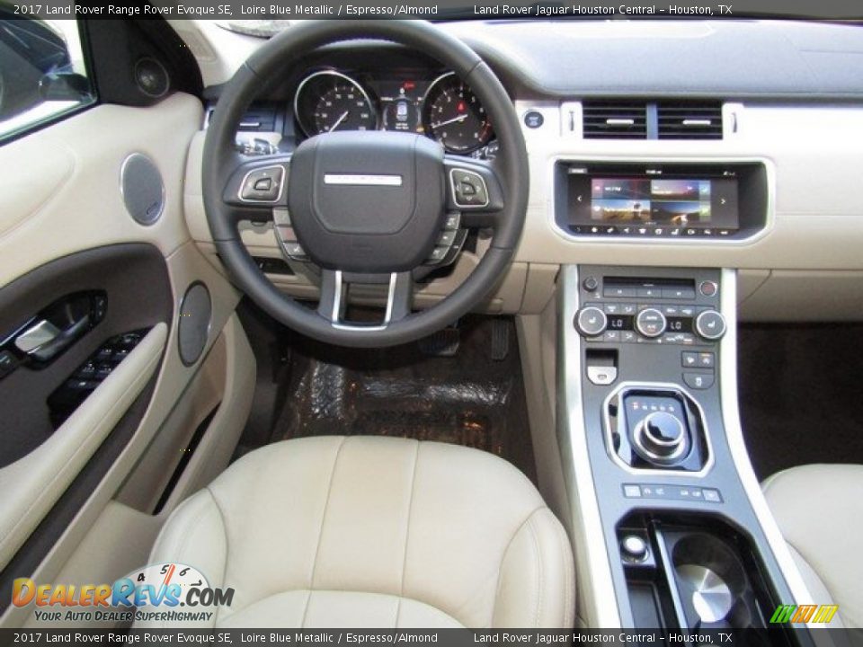 2017 Land Rover Range Rover Evoque SE Loire Blue Metallic / Espresso/Almond Photo #13