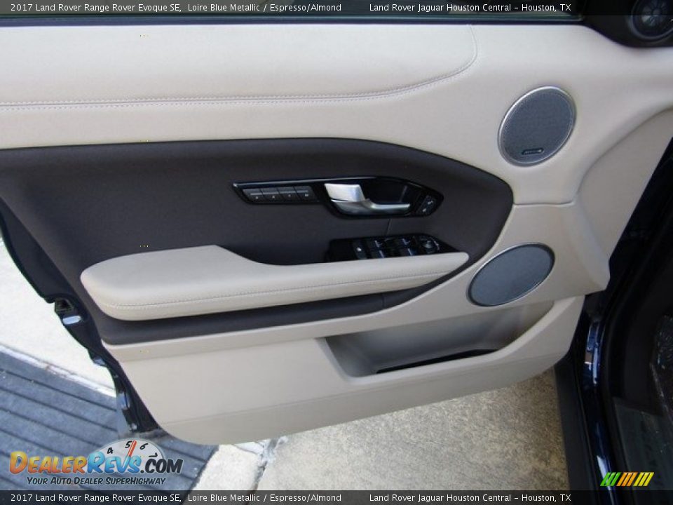 2017 Land Rover Range Rover Evoque SE Loire Blue Metallic / Espresso/Almond Photo #18