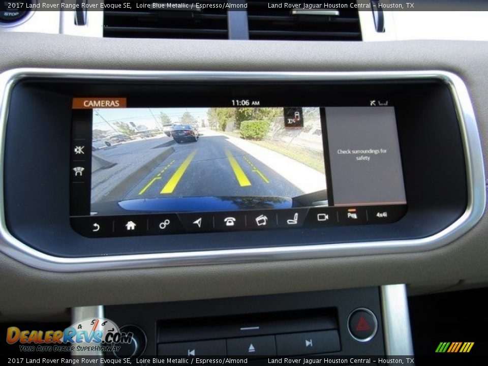 2017 Land Rover Range Rover Evoque SE Loire Blue Metallic / Espresso/Almond Photo #21