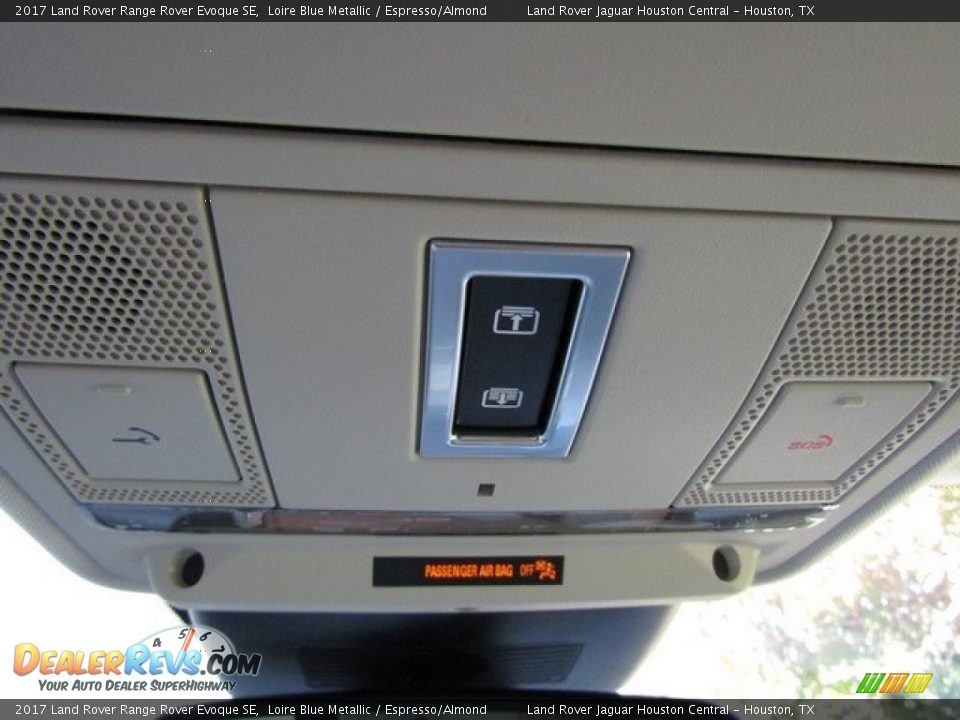 2017 Land Rover Range Rover Evoque SE Loire Blue Metallic / Espresso/Almond Photo #23
