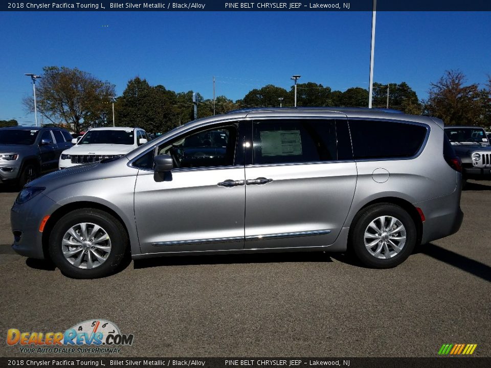 2018 Chrysler Pacifica Touring L Billet Silver Metallic / Black/Alloy Photo #3