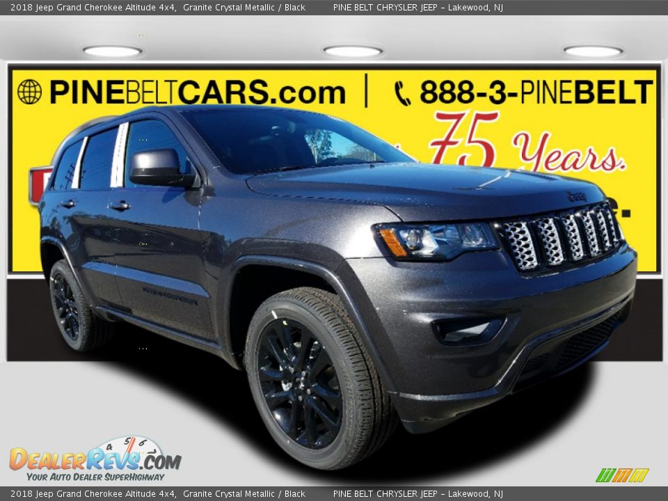2018 Jeep Grand Cherokee Altitude 4x4 Granite Crystal Metallic / Black Photo #1