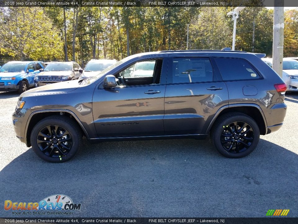 2018 Jeep Grand Cherokee Altitude 4x4 Granite Crystal Metallic / Black Photo #3