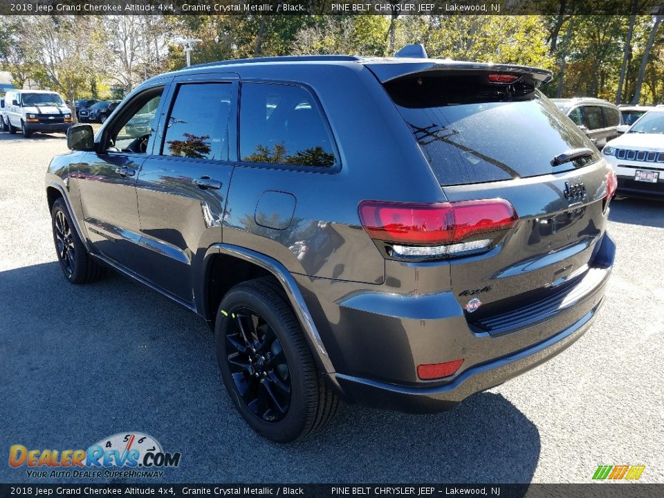 2018 Jeep Grand Cherokee Altitude 4x4 Granite Crystal Metallic / Black Photo #4