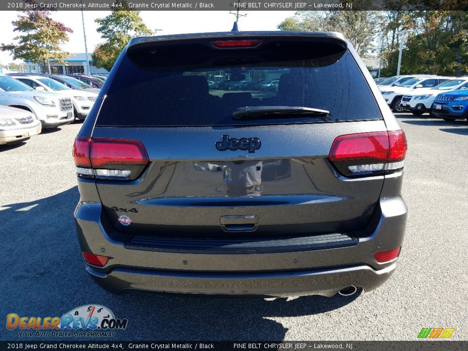 2018 Jeep Grand Cherokee Altitude 4x4 Granite Crystal Metallic / Black Photo #5