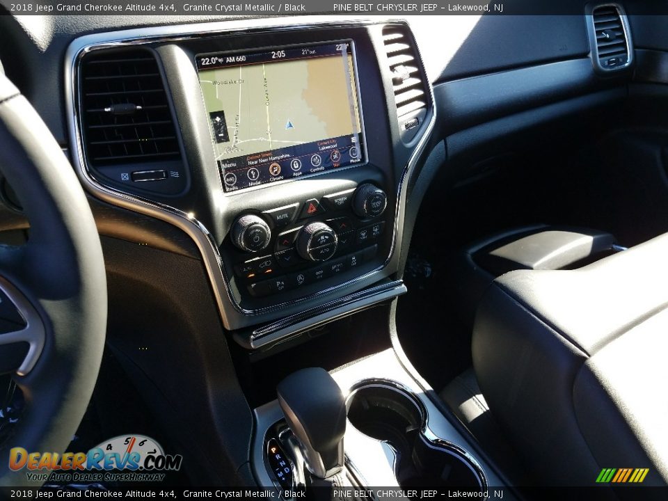 2018 Jeep Grand Cherokee Altitude 4x4 Granite Crystal Metallic / Black Photo #10