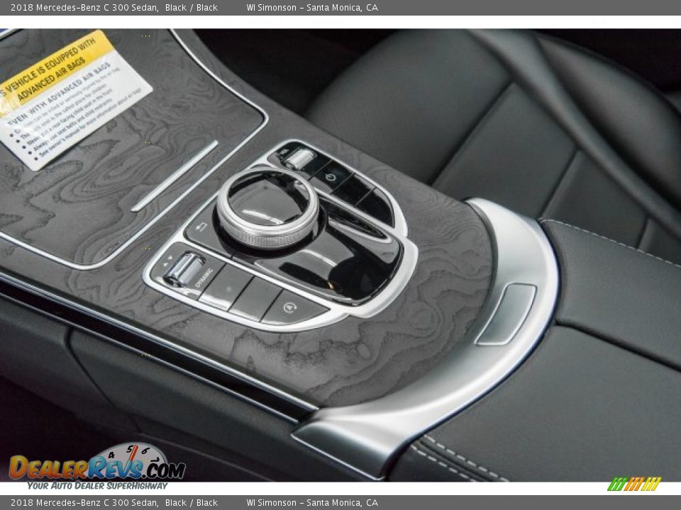 2018 Mercedes-Benz C 300 Sedan Black / Black Photo #7