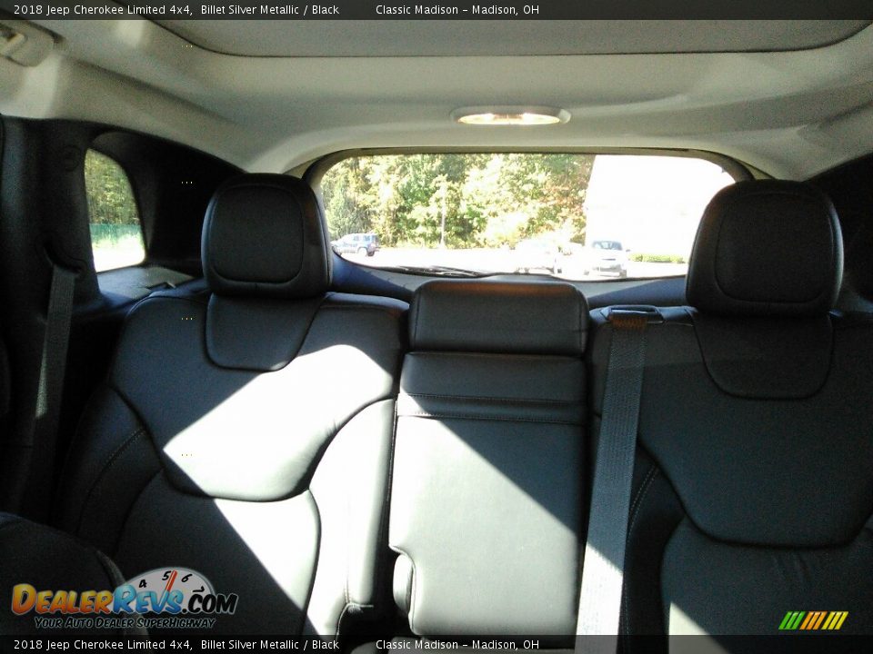 2018 Jeep Cherokee Limited 4x4 Billet Silver Metallic / Black Photo #6