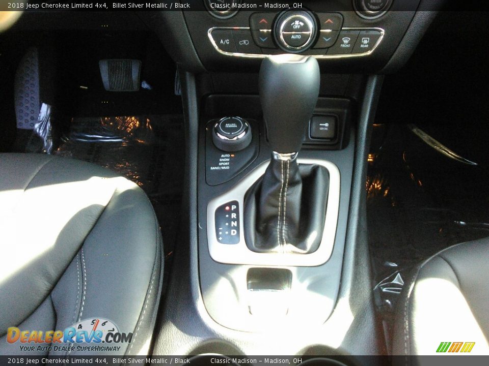 2018 Jeep Cherokee Limited 4x4 Billet Silver Metallic / Black Photo #9