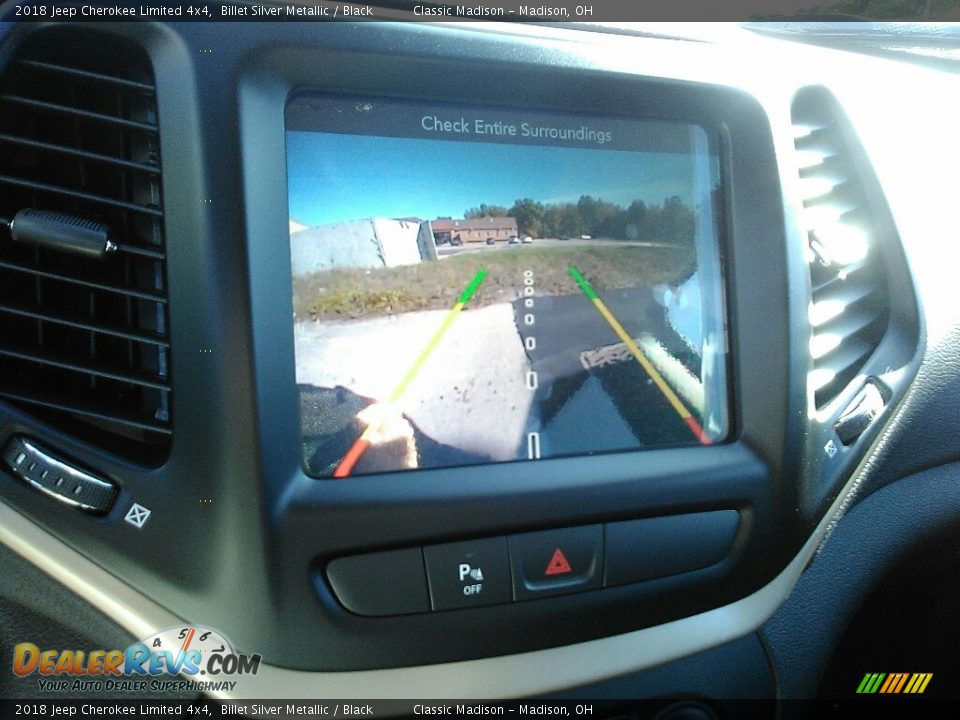 2018 Jeep Cherokee Limited 4x4 Billet Silver Metallic / Black Photo #11