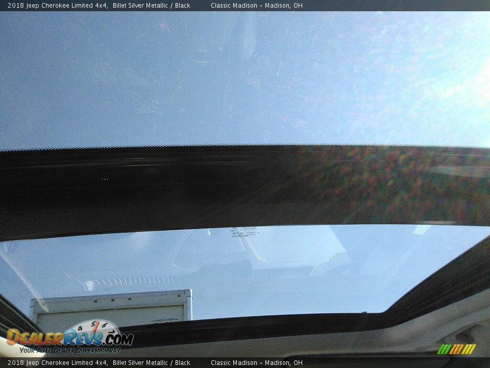 2018 Jeep Cherokee Limited 4x4 Billet Silver Metallic / Black Photo #14