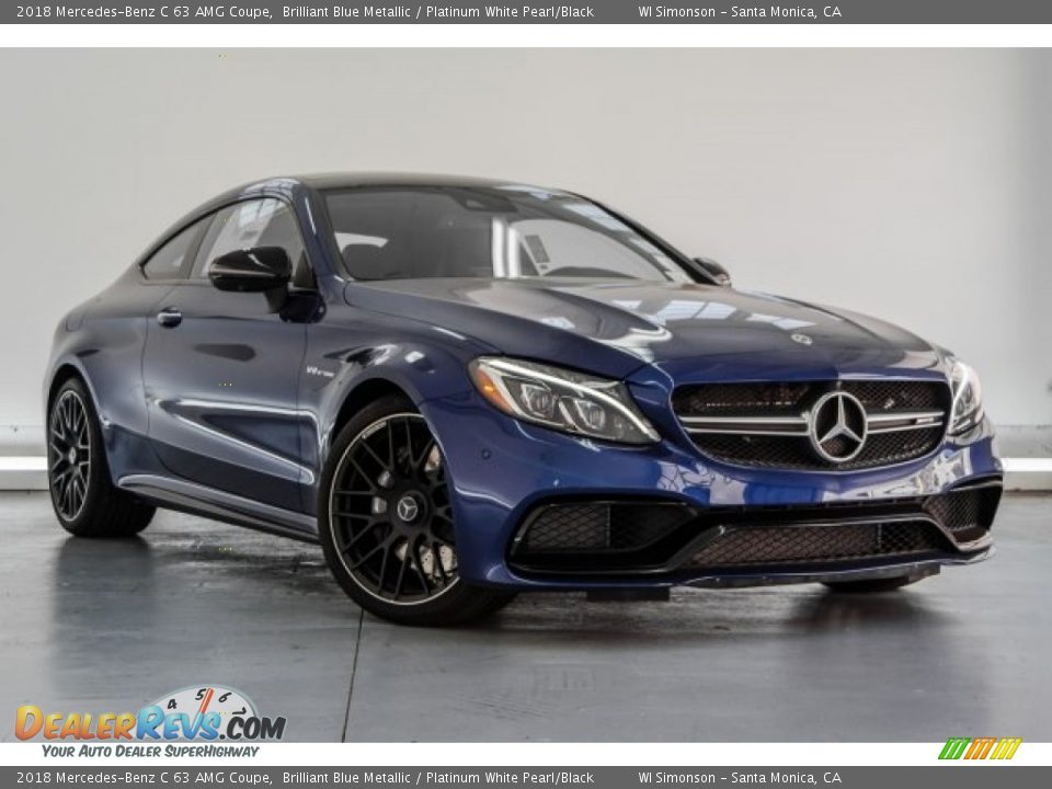 Front 3/4 View of 2018 Mercedes-Benz C 63 AMG Coupe Photo #12