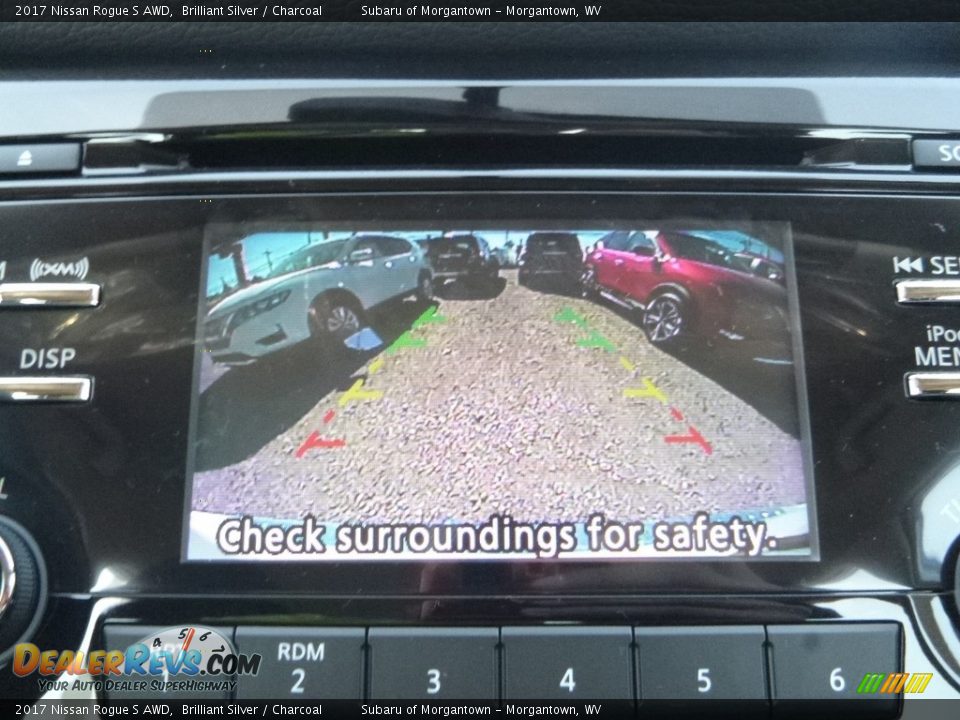 2017 Nissan Rogue S AWD Brilliant Silver / Charcoal Photo #17