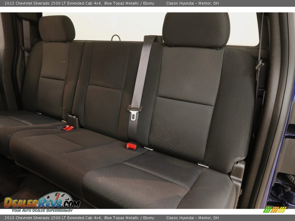 2013 Chevrolet Silverado 1500 LT Extended Cab 4x4 Blue Topaz Metallic / Ebony Photo #13