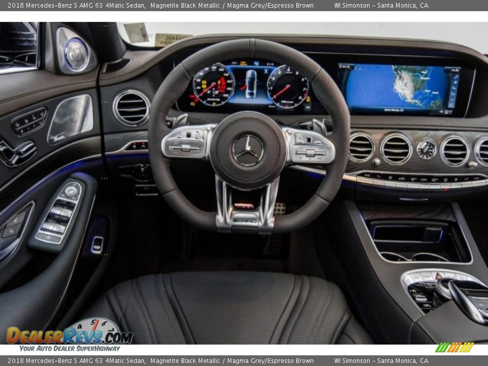 Dashboard of 2018 Mercedes-Benz S AMG 63 4Matic Sedan Photo #4