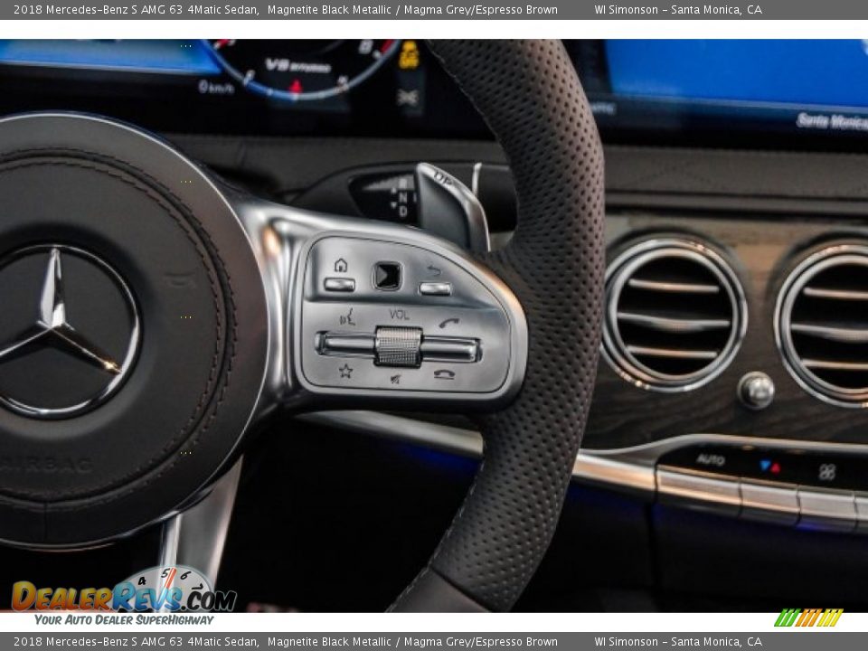 Controls of 2018 Mercedes-Benz S AMG 63 4Matic Sedan Photo #17
