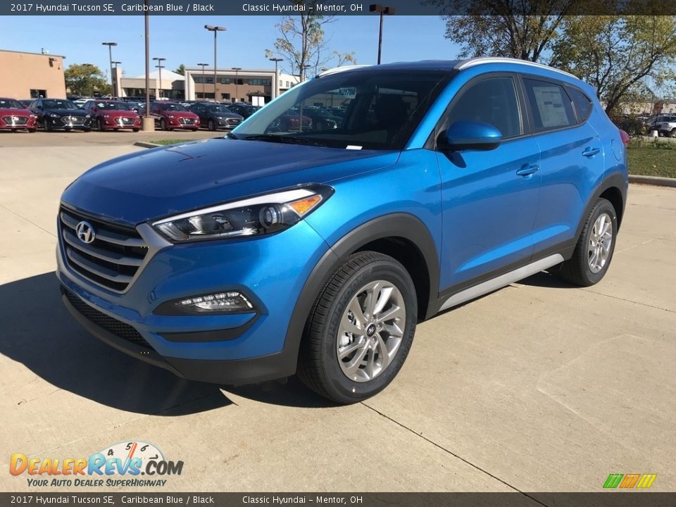 2017 Hyundai Tucson SE Caribbean Blue / Black Photo #1