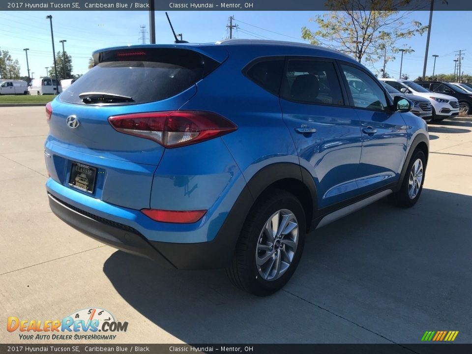 2017 Hyundai Tucson SE Caribbean Blue / Black Photo #2
